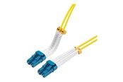 Netwerk - kabel - Lanview network cable - 2 m - yellow - Geel - 2m - LVO231407-FLEX