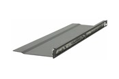 Rackkoffers - Lanview by Logon - rack cable organiser - L bent brushed - 0.5U - RAO215BL