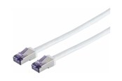 Netwerk - kabel - Lanview patch cable - 5 m - white - Wit - 5m - LVN-CAT6A-FLEX-5MWH