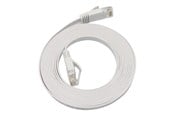 Netwerk - kabel - MicroConnect network cable - 5 m - white - Wit - 5m - V-UTP6A05W-FLAT-LSZH