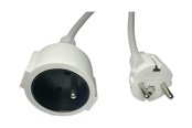 Voedingskabel (extern) - MicroConnect - power extension cable - Type F/E to Type E - 3 m - MC-PE0300FRW