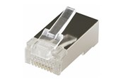Netwerk - kabel - MicroConnect Easy Connector network connector - aluminium - Zilver - CON5FTPE