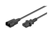Voedingskabel (extern) - MicroConnect - power extension cable - IEC 60320 C14 to power IEC 60320 C13 - 1.8 m - PE040618-6A