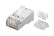 Netwerk - kabel - MicroConnect network connector - aluminium - Zilver - CON6AFTP