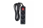 Voedingskabel (extern) - MicroConnect - power strip - on/off switch - MC-GRU0035BS