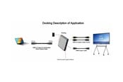 Docking station - MicroConnect - docking station - USB-C - HDMI - MC-HUBAV1
