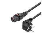 Voedingskabel (intern) - MicroConnect - power cable - power CEE 7/7 to power IEC 60320 C13 - 5 m - MC-SCHC13-5