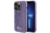 Mobiel - Covers & Cases - GUESS Sequin Script Metal case for iPhone 15 Pro Max - purple - 3666339176259