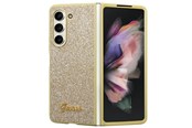 Mobiel - Covers & Cases - GUESS Glitter Script case for Samsung Galaxy Z Fold 5 - gold - 3666339173982