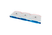 Case Fan - Lian Li UNI FAN TL FLEX 120 (3-pack) with controller - Case ventilator - 120mm - Wit met RGB-licht - 33 dBA - 12TL1F3W