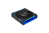Case Fan - Lian Li UNI FAN TL FLEX 120 Reversed - Case ventilator - 120mm - Zwart met RGB-licht - 33 dBA - 12RTL1F1B