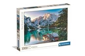 Puzzels - Clementoni HQC Emerald Lake Braies Jigsaw Puzzle 1000 pieces 2D Puzzels - 39887