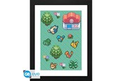 Merchandise - ABYstyle - Pokemon - Framed Print - Pixel Art - Afbeelding - GBYDCOA043
