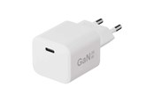 Mobiel - Adapters & Opladers - X2O 20W Home Charger Set USB-C w. 1.2m cable GaN - White - TR442001 + CA002-CC-AW 1.2M