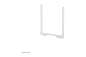 Muurbevestigingen, AV-bevestigingen & AV-meubels - Neomounts AV35-724WH1 mounting kit - for sound bar - easy installation - white - Max 2 kg - recommended for 75" - AV35-724WH1