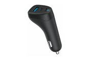 Mobiel - Adapters & Opladers - eSTUFF INFINITE car power adapter - USB-C USB Type A - 100 watt - ES631035