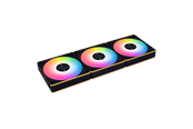 Case Fan - Lian Li UNI FAN CL FLEX Reverse 120 (3-pack) - Case ventilator - 120mm - Zwart met RGB-licht - 31 dBA - 12RCL1F3B