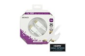 Beelscherm- en tv-kabel - Deltaco HDMI-1020H-K - HDMI cable with Ethernet - 2 m - HDMI-1020H-K