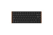 Toetsenbord - Keychron K3 Ultra SE 75% 8K Keychron Milk POM Brown - Gaming Toetsenbord - Zonder Numpad - Noords - Zwart - K3U-H3-BO