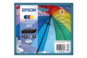 Inkt, toner en verbruiksartikelen - Epson 406 Multipack - 4-pack - black yellow cyan magenta - original - ink cartridge - C13T17G64010