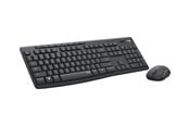 Toetsenbord - Logitech MK295 Silent - keyboard and mouse set - AZERTY - Dutch - graphite Input Device - Keyboard and mouse set - Nederlands - Zwart - 920-009803