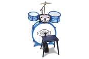 Muziek - Bontempi Trommesæt m/stol & elektronisk rytme +3år 3XAA bat - 525602