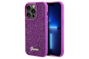 Mobiel - Covers & Cases - GUESS Disco Metal Script case for iPhone 14 Pro - fuchsia - 3666339173692
