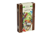 Schrijf- en tekenartikelen - Nassau Wooden Box - Acrylic Paint - 19 pcs - AR077002