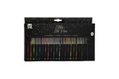 Schrijf- en tekenartikelen - Craft Sensations Glitter Gel Pens - 24 pcs. - CR704400