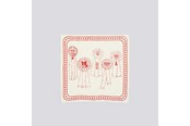 Honden - Hay zzHAY - Recycled Dogs Scarf 55 x 55 (White & Red) - AE930-D281-AS30