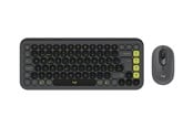 Toetsenbord - Logitech POP Icon Combo - Keyboard and mouse set - Zwitsers - Grijs - 920-013275