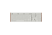 Toetsenbord - Keychron K5 Ultra SE 100% 8K Keychron Milk POM Red - Gaming toetsenbord - Noords - Wit - K5U-P1-BO