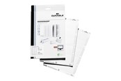 Conferentie & Presentatie - DURABLE BADGEMAKER - name badge cards - 200 card(s) - 54 x 90 mm - 145502