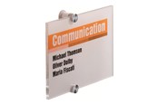 Conferentie & Presentatie - DURABLE CRYSTAL SIGN sign holder - transparent - 482319