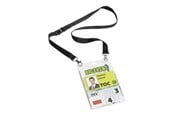 Conferentie & Presentatie - DURABLE card holder - for A6 - black - 852501