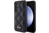 Mobiel - Covers & Cases - GUESS GUHCS23FEPSQSQSK S23 FE S711 black/black hardcase Quilted Metal Logo - 3666339218713