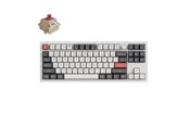 Toetsenbord - Keychron Q3 Ultra - Wireless Mechanical Keyboard - Gaming Toetsenbord - Zonder Numpad - ANSI - Wit - Q3U-P1