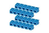 Accessoires - StarTech.com Startech keystone jack - 180° 110 punch down - TAA Compliant - C6KEY110180BL24PK