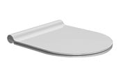 Toiletten, stoelen, bidets en reserveonderdelen - GSI Pura Compact toiletzitting met softclose & quick release, wit - MS76SN11