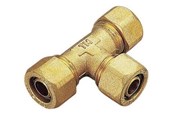 PEX-systemen - Tiemme PEX-T-stuk 15 x 15 x 15 mm - 1400049