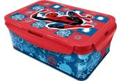 School accessoires - Spider-Man lunchbox met uitneembare compartimenten - 088808737-74745