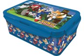 School accessoires - Sonic Lunch box w/removable compartments 21x13 cm - 088808737-40545