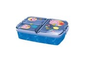 School accessoires - Peppa Pig lunchbox met meerdere compartimenten 18x13 cm - 088808735-98299