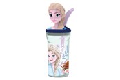School accessoires - Disney FROZEN 3D-figuur tumblerfles 360 ml - 088808720-81066