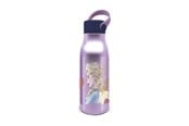 School accessoires - Frozen 760 ml aluminium waterfles met FROZEN Flexi draagriem - 088808715-74261