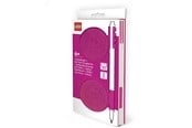 School accessoires - LEGO Locking Notebook with Gel Pen Red - 4003064-53696