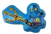 Kinderkamer - LEGO NINJAGO RIYU figuurvormig kussen 40 cm - 4004119-LEG1222