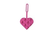 School accessoires - LEGO ICONIC Luggage tag Brick Heart Pink - 4006151-53692