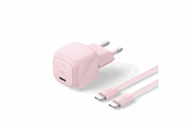 Mobiel - Adapters & Opladers - Belkin BoostCharge 30W USB PD Wall Charger w/ PPS (Incl. 2m USB-C - USB-C Cable) - Blush - WCA008kq2MPK-B6