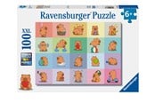 Puzzels - Ravensburger Capybara 100p Blok - 12004386